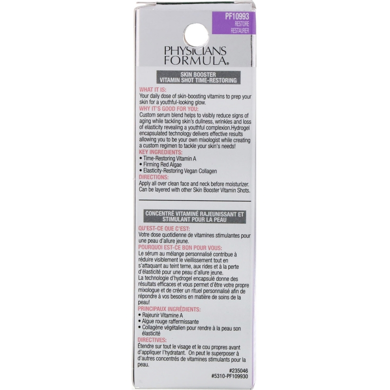 Physicians Formula, Skin Booster Vitamin Shot, Time-Restoring, 1 fl oz (30ml)