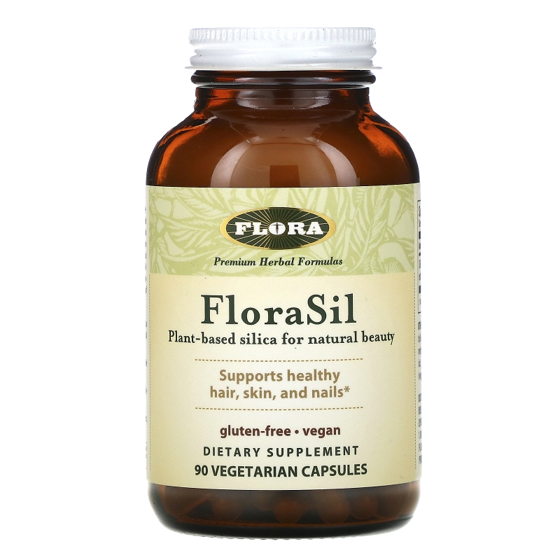 Flora, FloraSil, 90 вегетарианских капсул