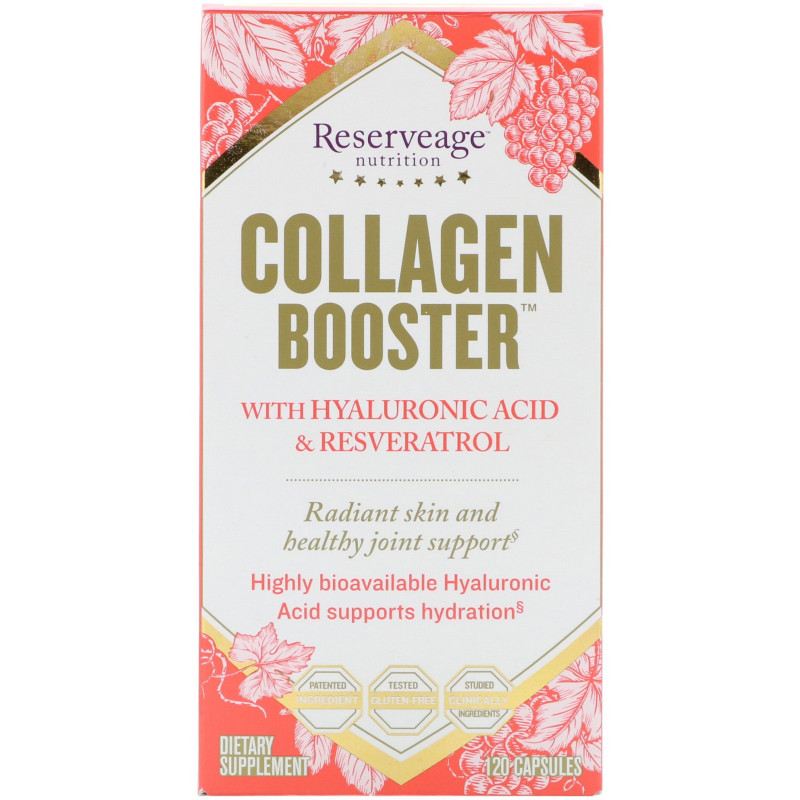 ReserveAge Nutrition, Collagen Booster, 120 капсул