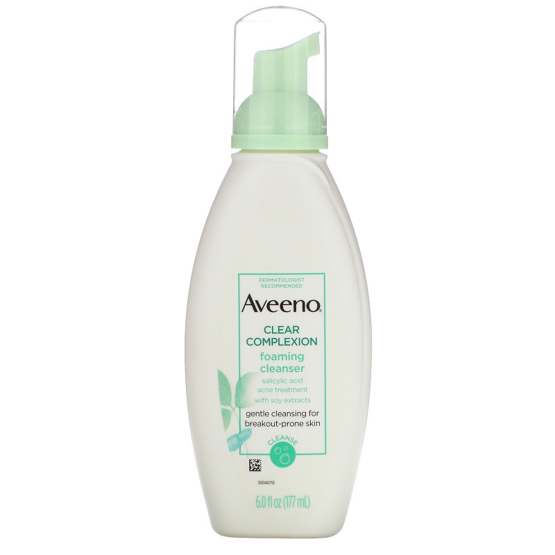 Aveeno Active Naturals Clear Complexion Foaming Cleanser 6 fl oz