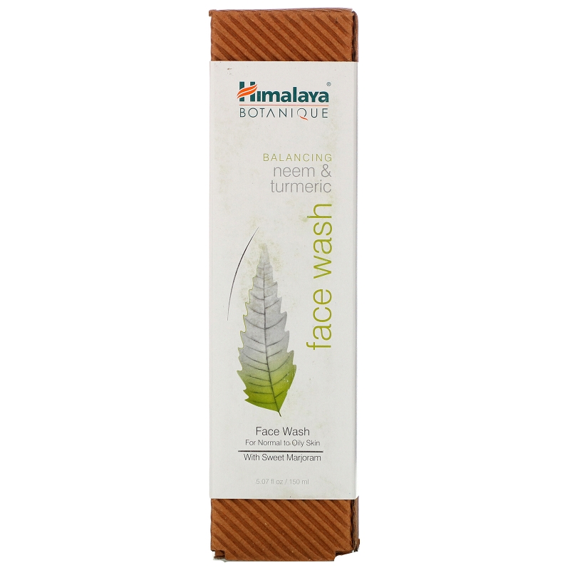 Himalaya Herbal Healthcare Botanique Средство для умывания с нимом и куркумой 507 жидкой унции (150 мл)