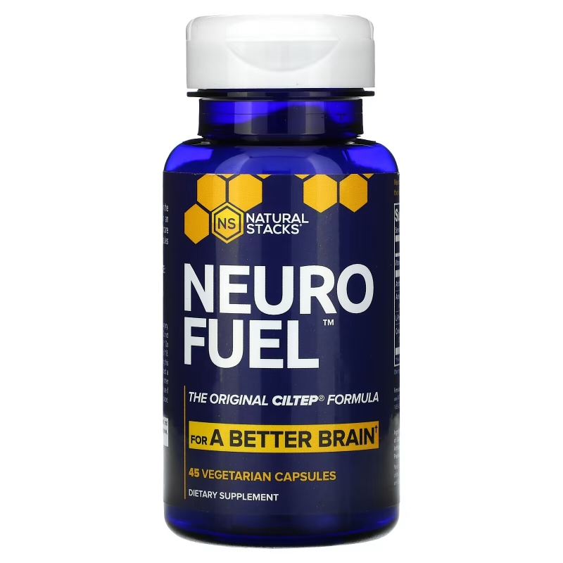 Natural Stacks, Neuro Fuel, 45 Vegetarian Capsules