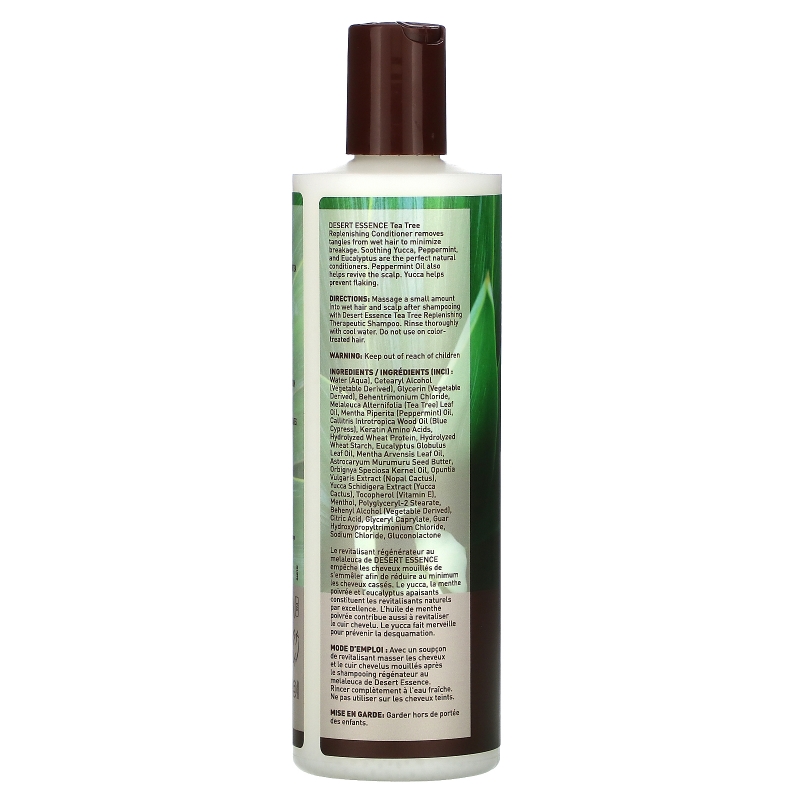 Desert Essence Tea Tree Replenishing Conditioner 12.9 fl oz (382 ml)