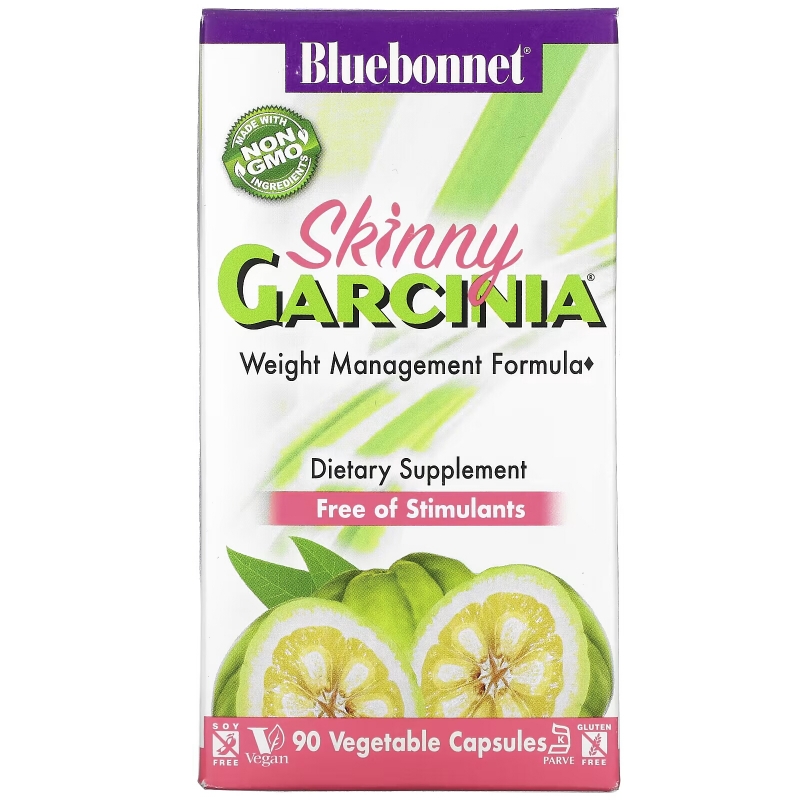 Bluebonnet Nutrition, Skinny Garcinia Weight Management Formula, 90 Vegetable Capsules