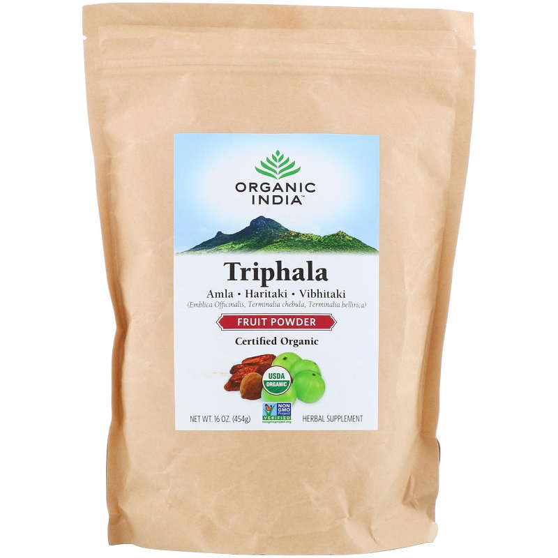 Organic India, Triphala, Fruit Powder, 16 oz (454 g)