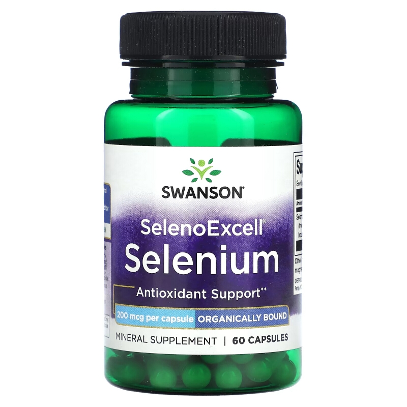 Swanson, SelenoExcell, Selenium, 200 mcg, 60 Capsules