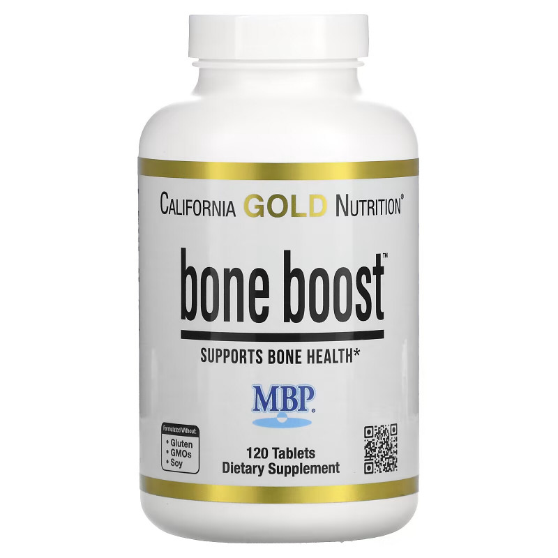 California Gold Nutrition, Bone Boost, 120 Tablets