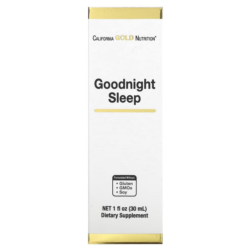 California Gold Nutrition, Goodnight Sleep, 1 fl oz (30 ml)