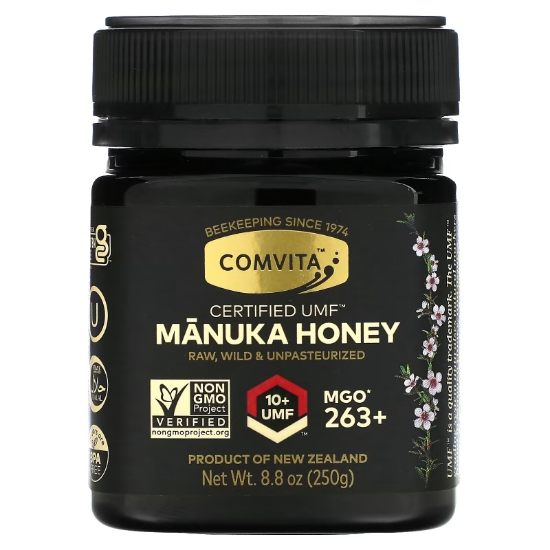 Comvita, Raw Manuka Honey, Certified UMF 10+ (MGO 263+), 8.8 oz (250 g)